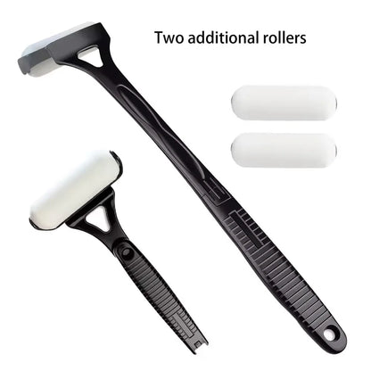 Aplicador de Loción y Protector Solar para Espalda – Mango Largo Plegable con 2 Cabezales