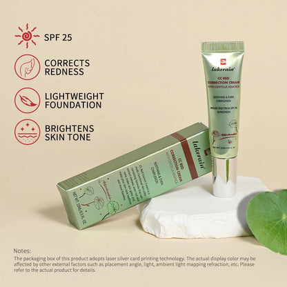 Crema de Base líquida que cambia de Color, Centella Coreana de alta cobertura, 3 piezas, CC