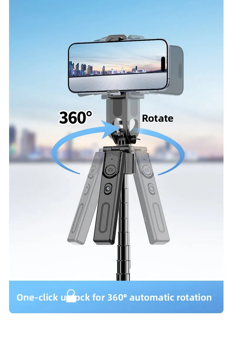 Gimbal para Teléfono con IA | Trípode Bluetooth