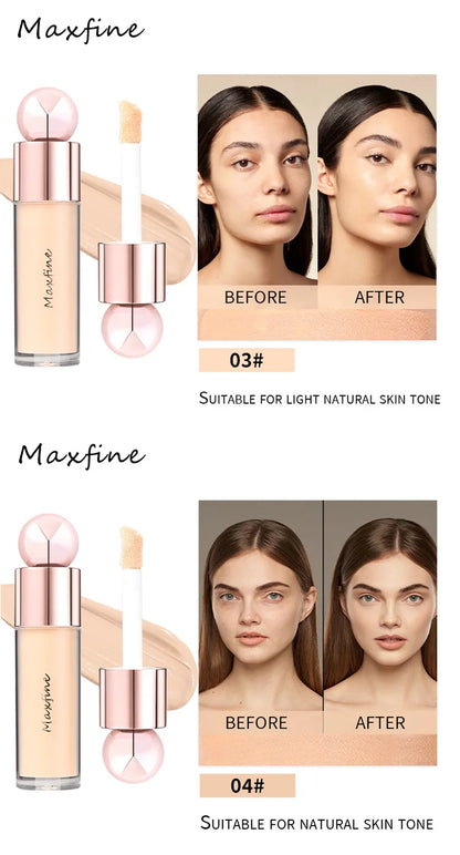 Pore-blurring, hydrating, oil-control, long-lasting, sweatproof, transfer-proof concealer to cover facial imperfections