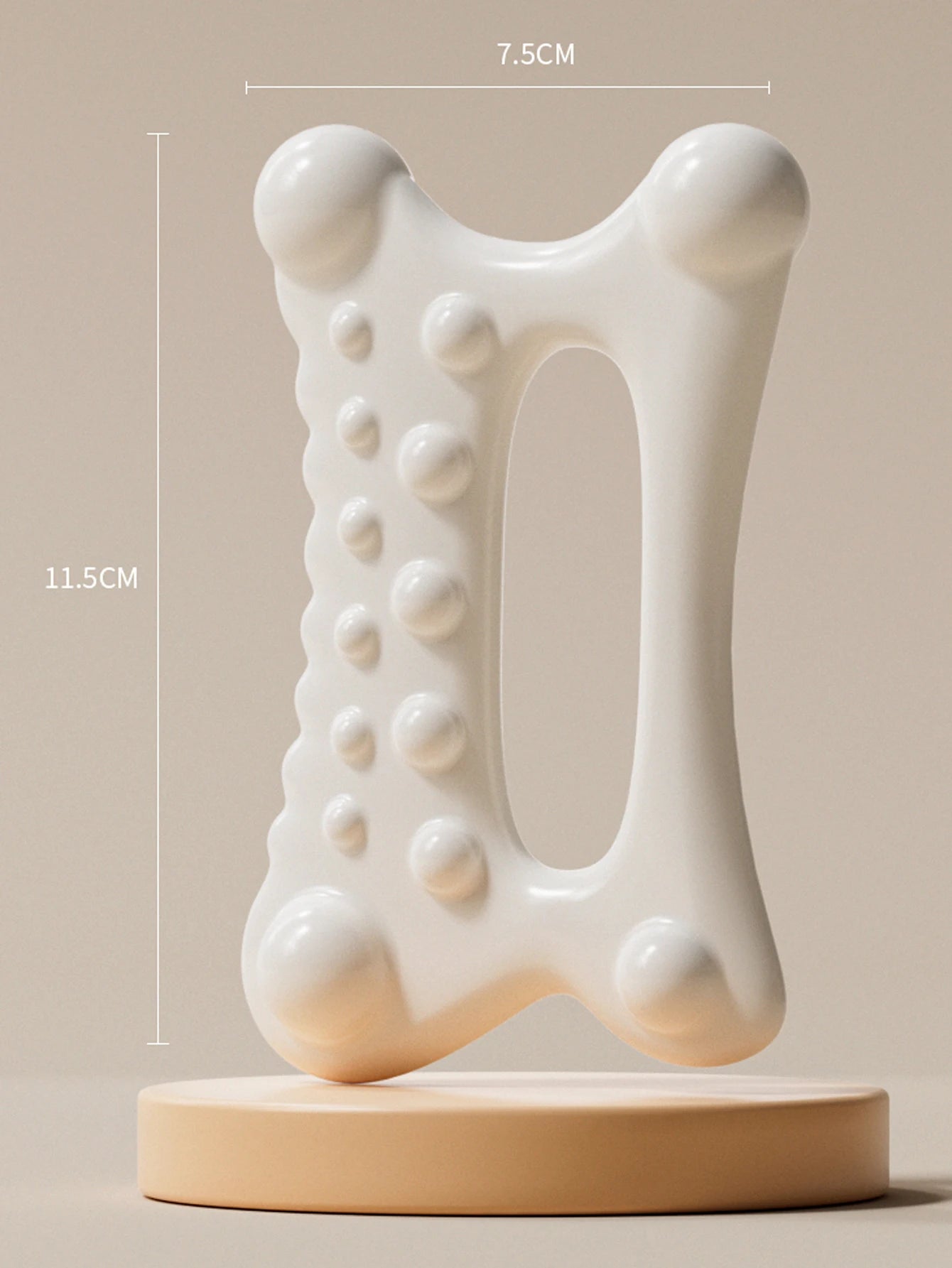 Tabla de masaje Gua Sha para mantenimiento Facial, placa de raspado de cuerpo completo portátil sin estática resinosa para mujeres y adultos, novedad de 2024