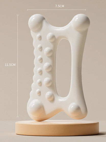 Tabla de masaje Gua Sha para mantenimiento Facial, placa de raspado de cuerpo completo portátil sin estática resinosa para mujeres y adultos, novedad de 2024