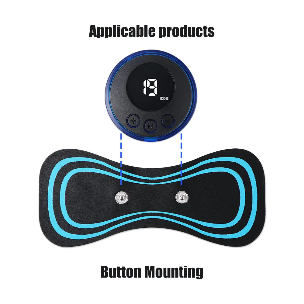 Cervical Massage Pad for Mini Cervical Massager, Self-adhesive Cervical Massage Patch for Neck Massager, 5/10 Pcs