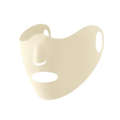 Summer Elastic Ice Silk Mask, UV Protection, Thin Eye Patches, Solid Color Sun Protection Veil, Riding Golf Face Mask