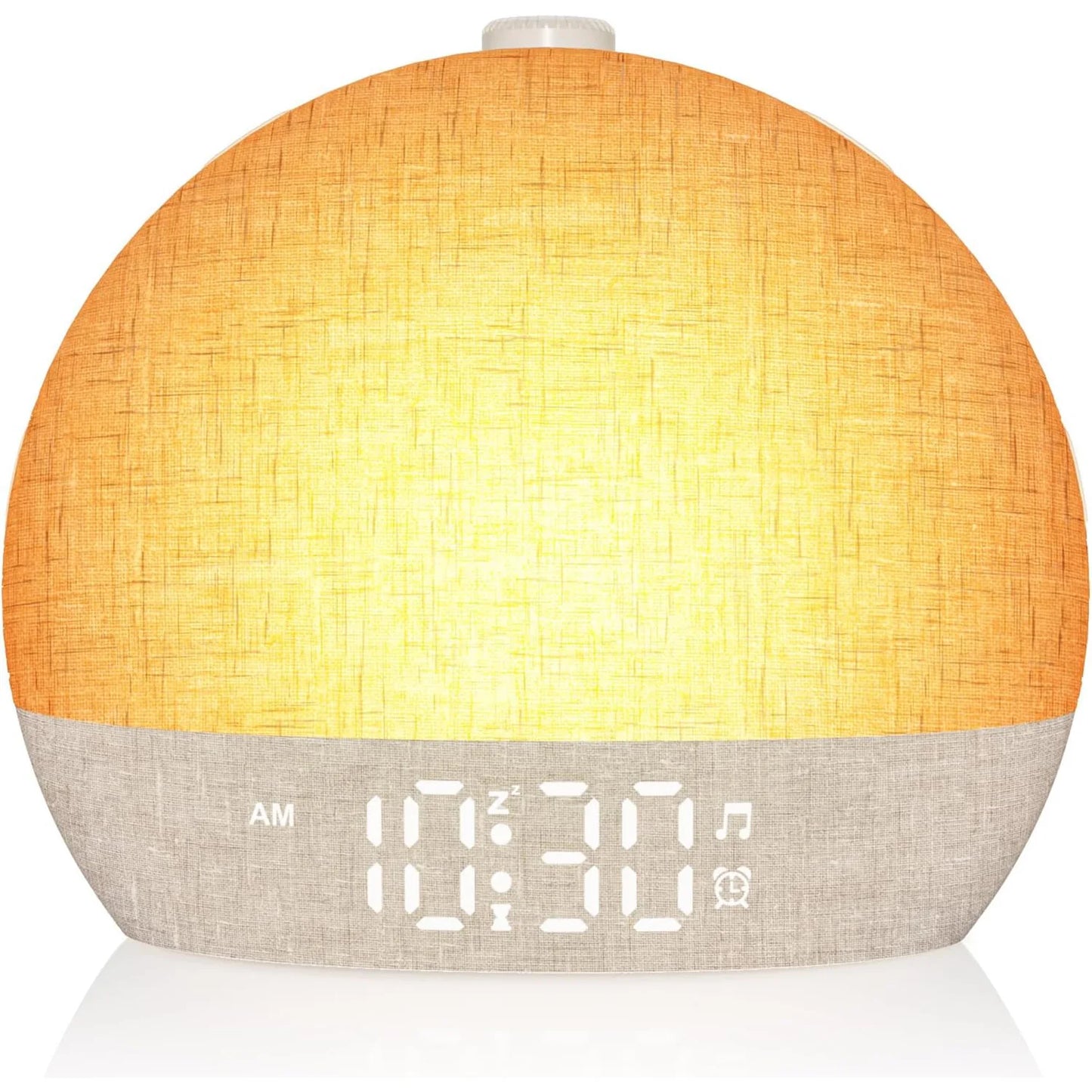 Despertador con Luz de Amanecer | 30 Sonidos, Luz RGB y Temporizador