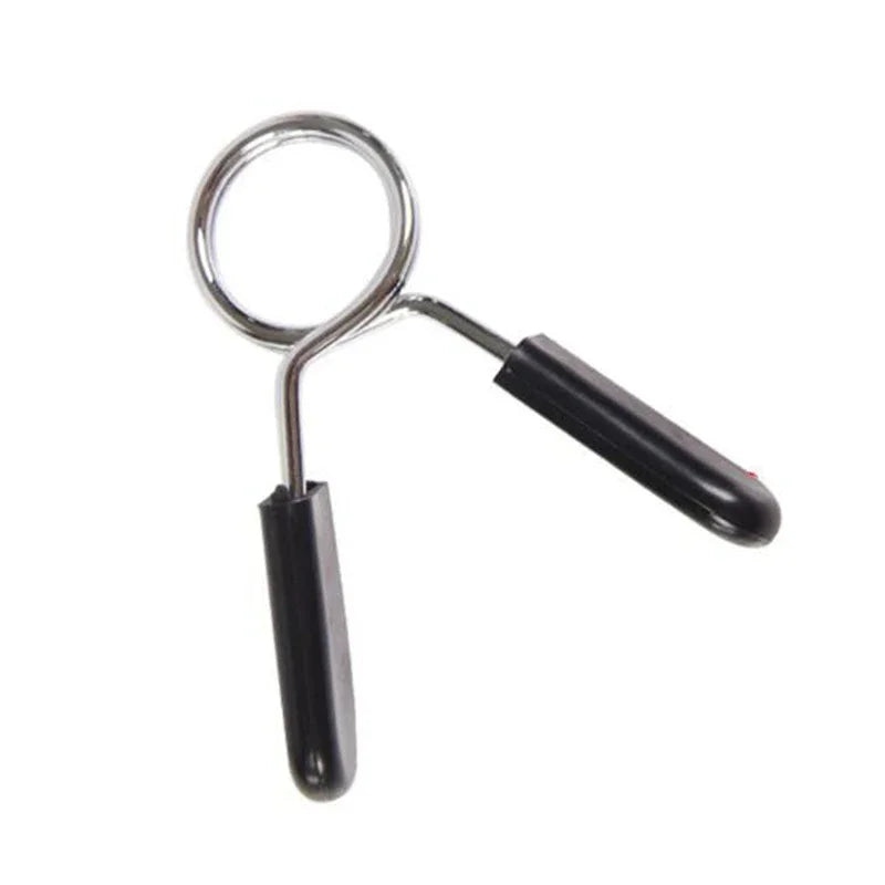 1 pieza 24/25/28/30mm abrazadera de barra Clips de cuello de resorte peso de gimnasio bloqueo de mancuernas Kit de elevación estándar bloqueo de barra
