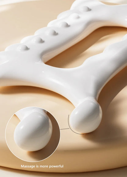 Tabla de masaje Gua Sha para mantenimiento Facial, placa de raspado de cuerpo completo portátil sin estática resinosa para mujeres y adultos, novedad de 2024