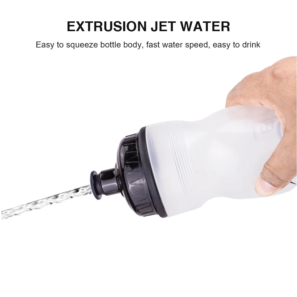 Botella de agua para bicicleta MTB, hervidor portátil, accesorio para bebidas, ciclismo, senderismo, montaña, botella de agua PP para deportes al aire libre