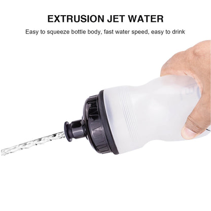 Botella de agua para bicicleta MTB, hervidor portátil, accesorio para bebidas, ciclismo, senderismo, montaña, botella de agua PP para deportes al aire libre
