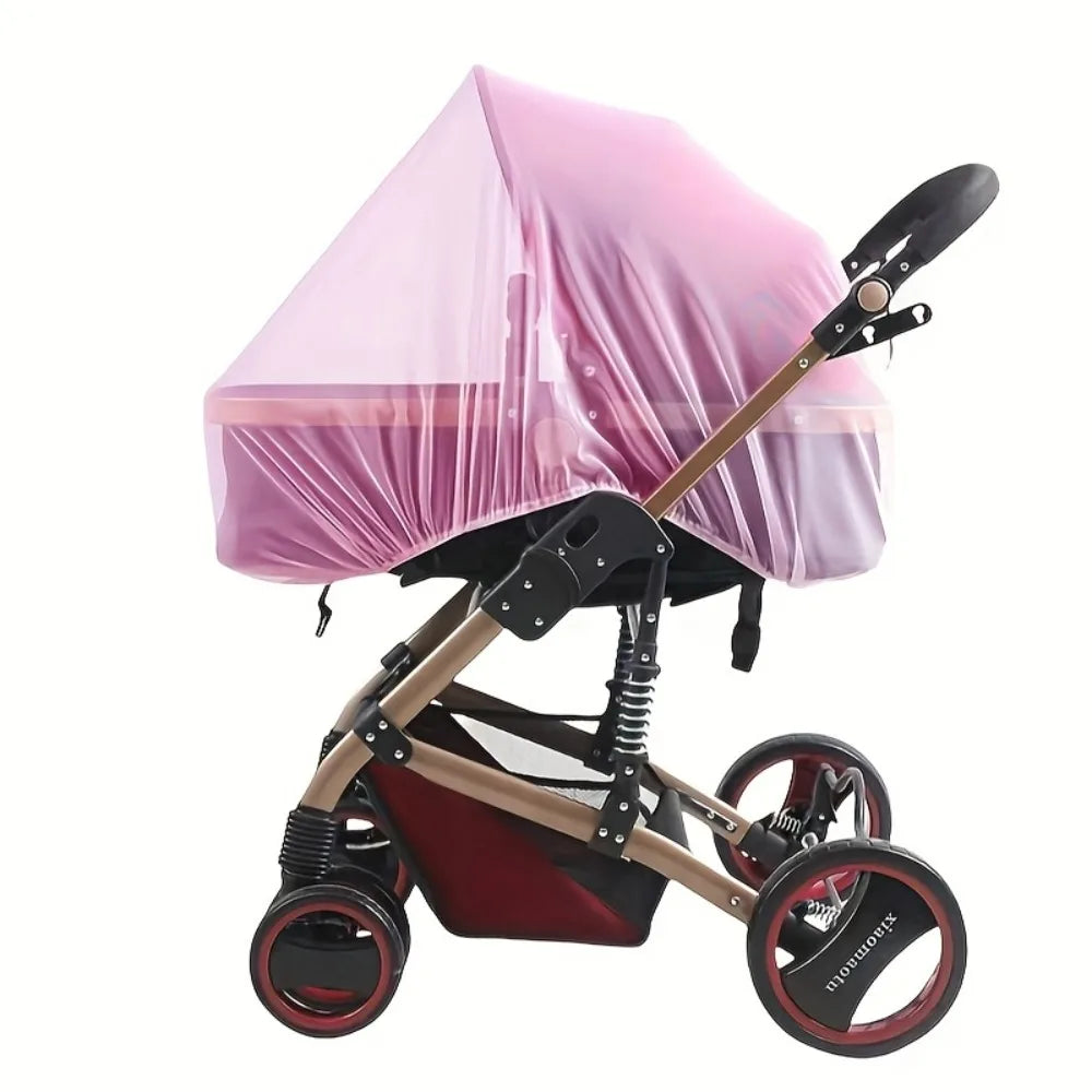 Stroller Mosquito Net: full coverage, with dense mesh for enhanced insect protection, polyester outdoor anti-mosquito equipment for strollers