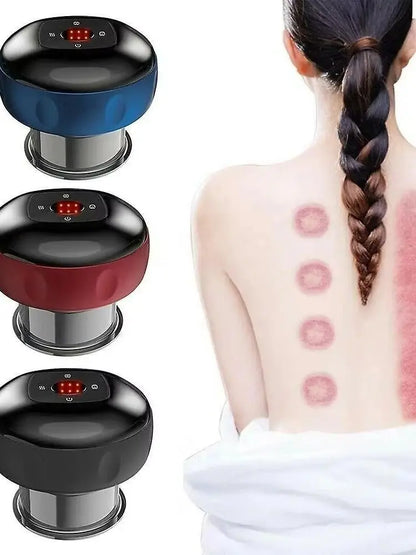 Ventosas de Vacío Eléctricas Recargables con Guasha – Masaje Corporal Inalámbrico 6/12 Niveles | XUNIAN