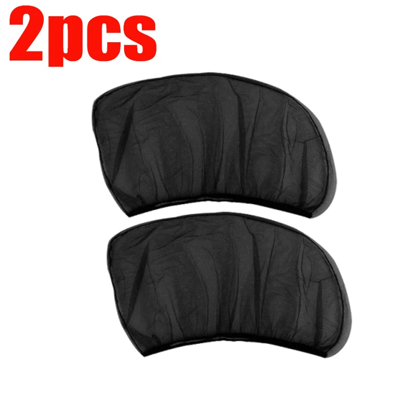 Parasol Antimosquitos para Auto | Malla Doble Capa UV | Set 2 o 4 Uds. Universal