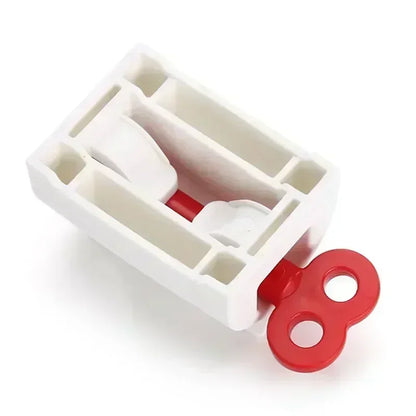 Tubo de pasta de dientes exprimidor con Clip limpiador Facial prensa Manual exprimidor de pasta de dientes compañero suministros de baño multifuncionales