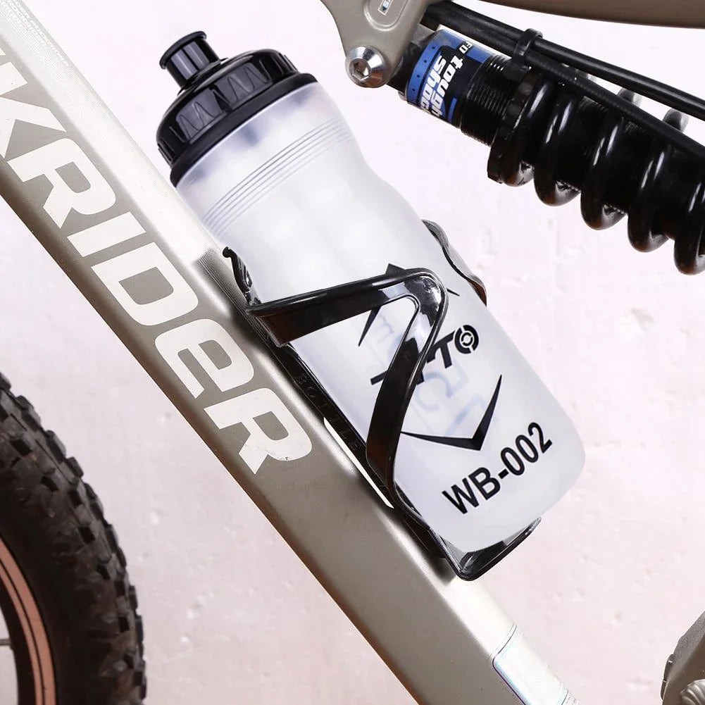 Botella de agua para bicicleta MTB, hervidor portátil, accesorio para bebidas, ciclismo, senderismo, montaña, botella de agua PP para deportes al aire libre