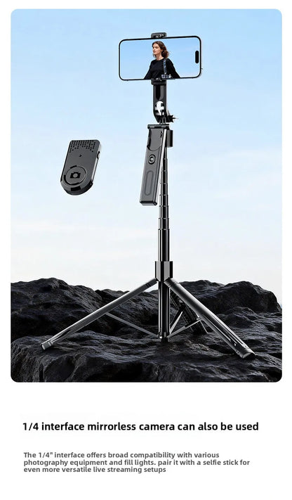 Gimbal para Teléfono con IA | Trípode Bluetooth