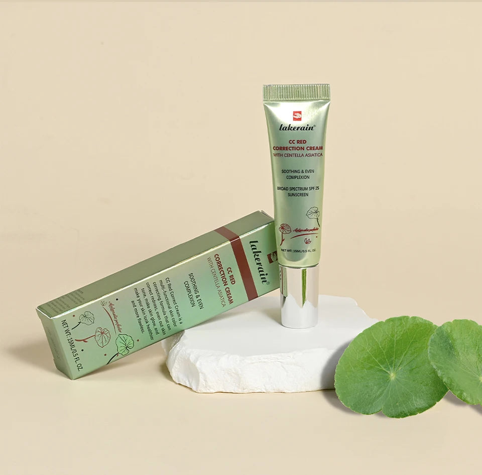 Crema CC Coreana con Centella Asiática – Base Líquida que Cambia de Color 15ml