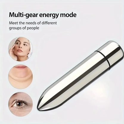 Mini Vibrating Massager, Facial and Eye Massage Treatment, Promotes Lotion Absorption, Portable for Home and Travel, Beauty Tool, 1 pc.