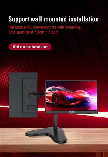 14-inch Portable Touch Monitor Optional Non-Touch 16:10 400cd/m2 Gaming Computer Expand Screen for XBox PS4/5 Switch Laptop