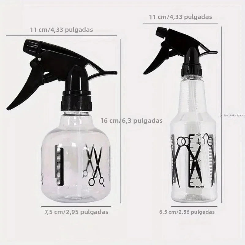WANMEI-Juego de rociador de agua para peluquero, peluquero, plumero para el cuello, cepillo de limpieza, herramienta de Peinado profesional