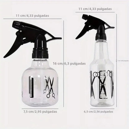 WANMEI-Juego de rociador de agua para peluquero, peluquero, plumero para el cuello, cepillo de limpieza, herramienta de Peinado profesional