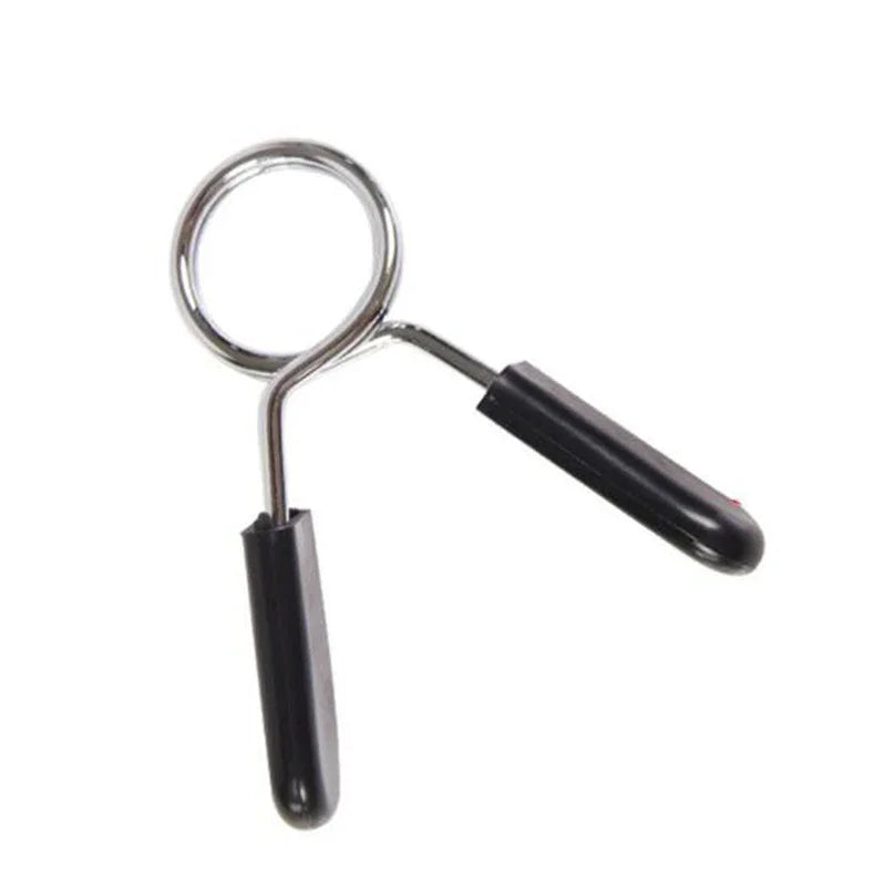 1 pieza 24/25/28/30mm abrazadera de barra Clips de cuello de resorte peso de gimnasio bloqueo de mancuernas Kit de elevación estándar bloqueo de barra