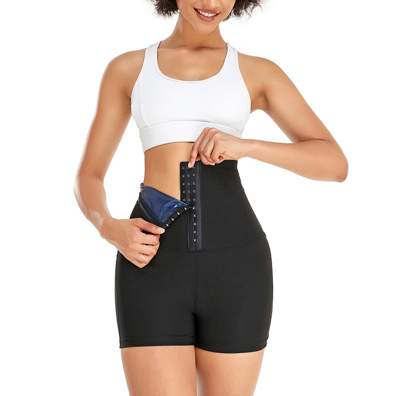 MISSMOLY Sweat Sauna Briefs Body Shaper Shorts Slimming Shapewear for Weight Loss Waist Trainer Tummy Control Thermal Leggings