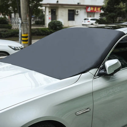 Magnetic absorption storage bag for car, waterproof sunshade, sun protector, Universal fit, front row, all models