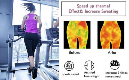 MISSMOLY Sweat Sauna Briefs Body Shaper Shorts Slimming Shapewear for Weight Loss Waist Trainer Tummy Control Thermal Leggings