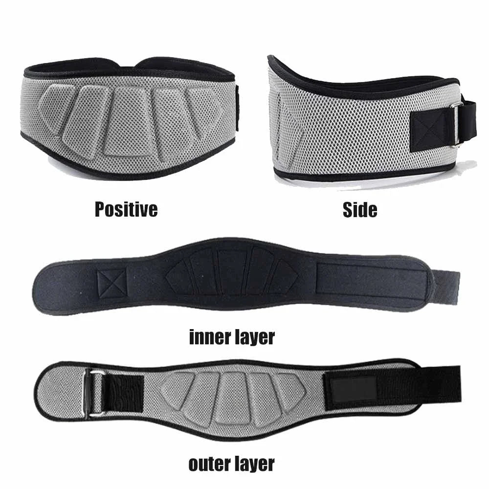 Cinturones de Levantamiento de Pesas para Fitness Deportivo, Soporte Lumbar para Entrenamiento en Gimnasio, Powerlifting, Entrenamiento de Fuerza, Sentadillas, Levantamiento de Pesas