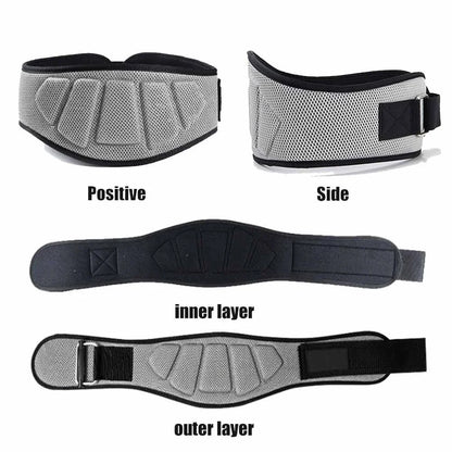 Cinturones de Levantamiento de Pesas para Fitness Deportivo, Soporte Lumbar para Entrenamiento en Gimnasio, Powerlifting, Entrenamiento de Fuerza, Sentadillas, Levantamiento de Pesas