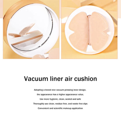 BB Cream Air Cushion, Moisturizing Foundation, Concealer, Whitening, Oil Control, Waterproof, Butterfly Powder Puff, Makeup Cosmetics