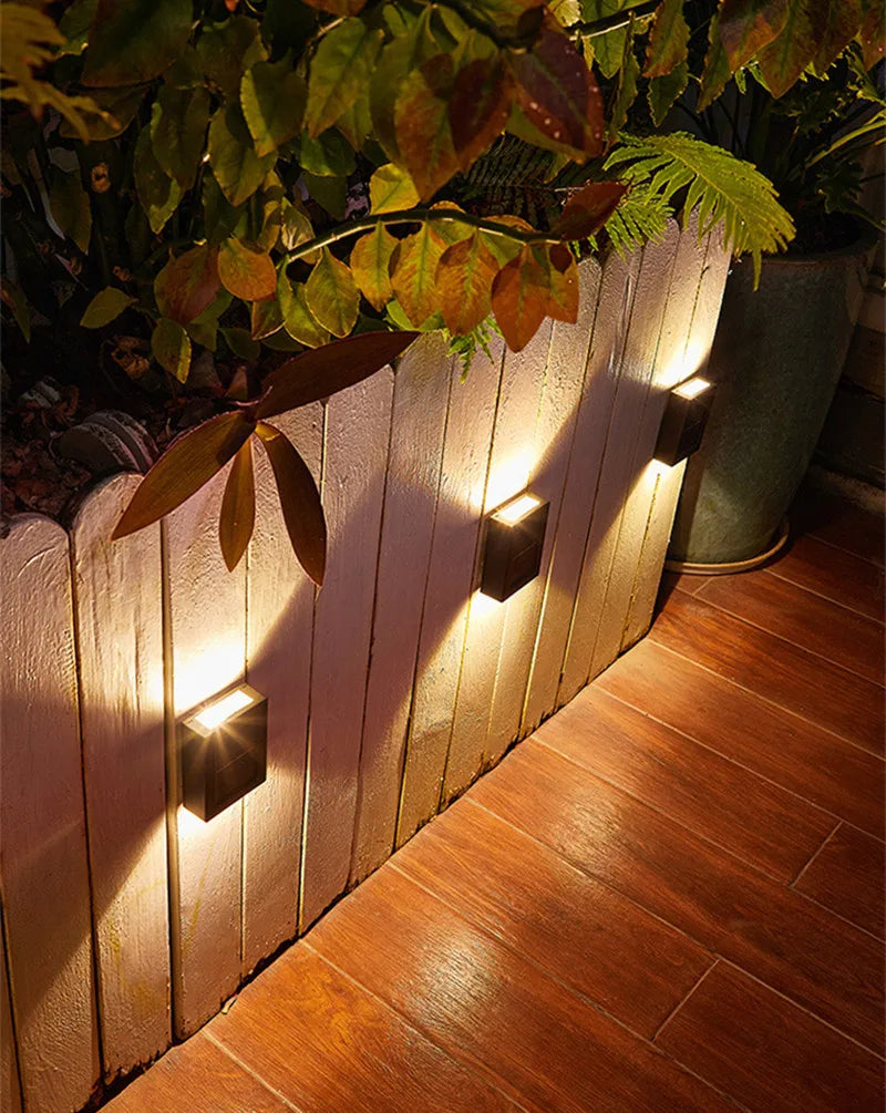 Outdoor Solar LED Light, Solar Lighting Sensor Lamp, Street Lights, Outdoor Garden Decoration, Garland, Waterproof Solar Collector