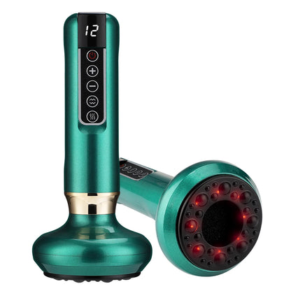 Smart Suction Medical Cupping Set, Beauty Massager, Glass Jars, Anti-Cellulite Cupping, Vacuum Slimming Guasha Massage