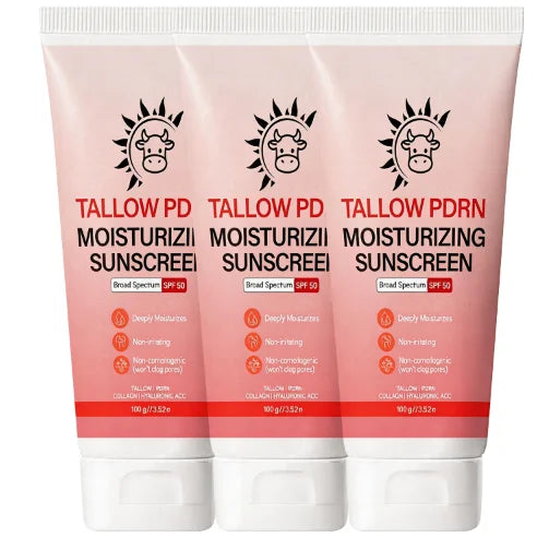 Broad Spectrum Sunscreen SPF 50 - Infused with Salmon PDRN, Non-Irritating, Moisturizing with Collagen for Sensitive Skin