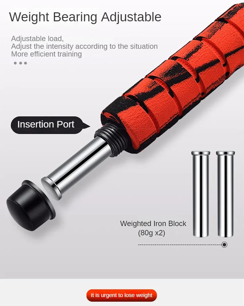 Cuerda para saltar, Crossfit, boxeo, cuerda para saltar pesada, asas de agarre de espuma para entrenamiento físico, entrenamiento de fuerza de resistencia