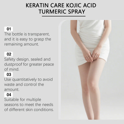 Spray Exfoliante Kójico con Cúrcuma | Cuidado Corporal