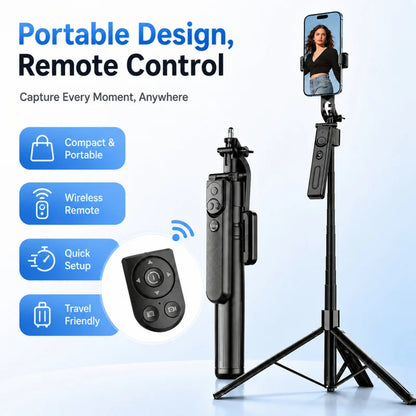 Gimbal para Teléfono con IA | Trípode Bluetooth