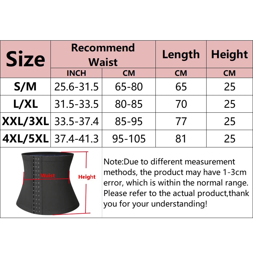 Women's Tummy Reducer, Sauna Suits for Workout, Sweat Band, Belt, Waist Trainer, Slimming Corsets for Fat and Tummy Burning