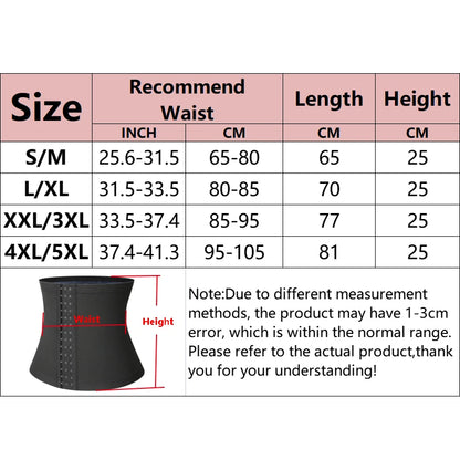 Women's Tummy Reducer, Sauna Suits for Workout, Sweat Band, Belt, Waist Trainer, Slimming Corsets for Fat and Tummy Burning