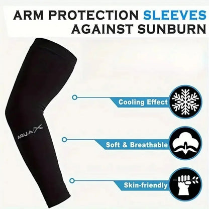 Mangas de Protección Solar UV para Brazos – Pack 3 Pares Transpirables