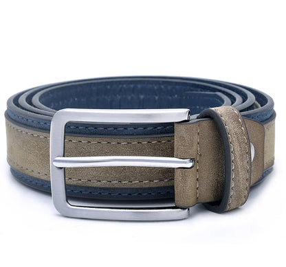Cinturón de Moda para Hombre – Estilo Casual Lujoso, 3 Colores, Tallas 110-130 cm