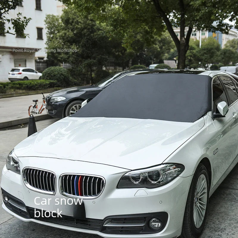 Magnetic absorption storage bag for car, waterproof sunshade, sun protector, Universal fit, front row, all models