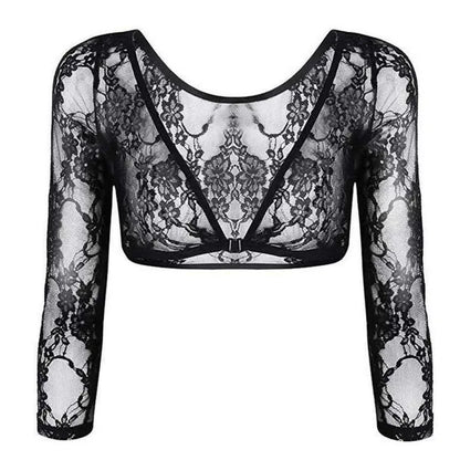 Women's 3XL Arm Shaper, Seamless Mesh Side Shapewear, Slimming Crop Top, Tops Blouses, White Black Skin