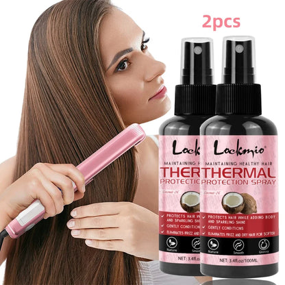 Spray Protector Térmico para Cabello – Suero UV Hidratante para Cabello Dañado