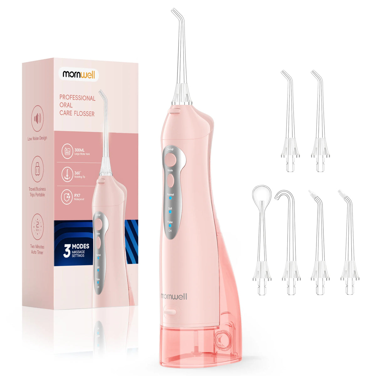 Irrigador Bucal Mornwell D52 | 300 ml USB