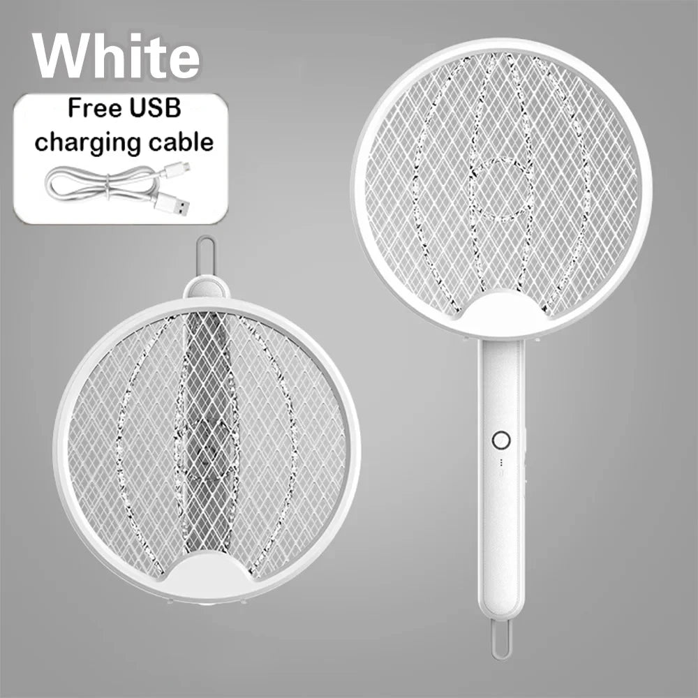 Matamoscas Eléctrico Plegable 4 en 1 con Trampa UV