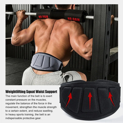 Cinturones de Levantamiento de Pesas para Fitness Deportivo, Soporte Lumbar para Entrenamiento en Gimnasio, Powerlifting, Entrenamiento de Fuerza, Sentadillas, Levantamiento de Pesas