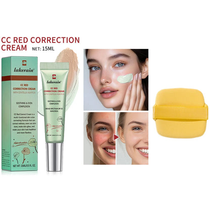 Crema CC Coreana con Centella Asiática – Base Líquida que Cambia de Color 15ml