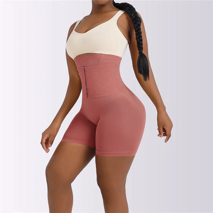 Women's Shapewear Tummy Control Body Shaper Fajas Hook Shorts Butt Lifter High Waist Underwear Slimming Panties