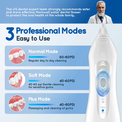 Irrigador Bucal Mornwell D52 | 300 ml USB